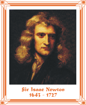 Sir-Isaac-Newton-framed-dates
